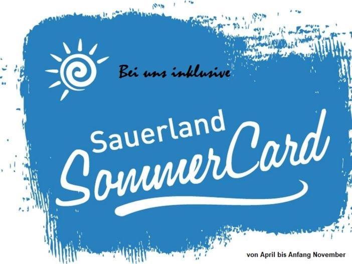 Ferienwohnung Manito Im Haus Jade Winterberg Bagian luar foto