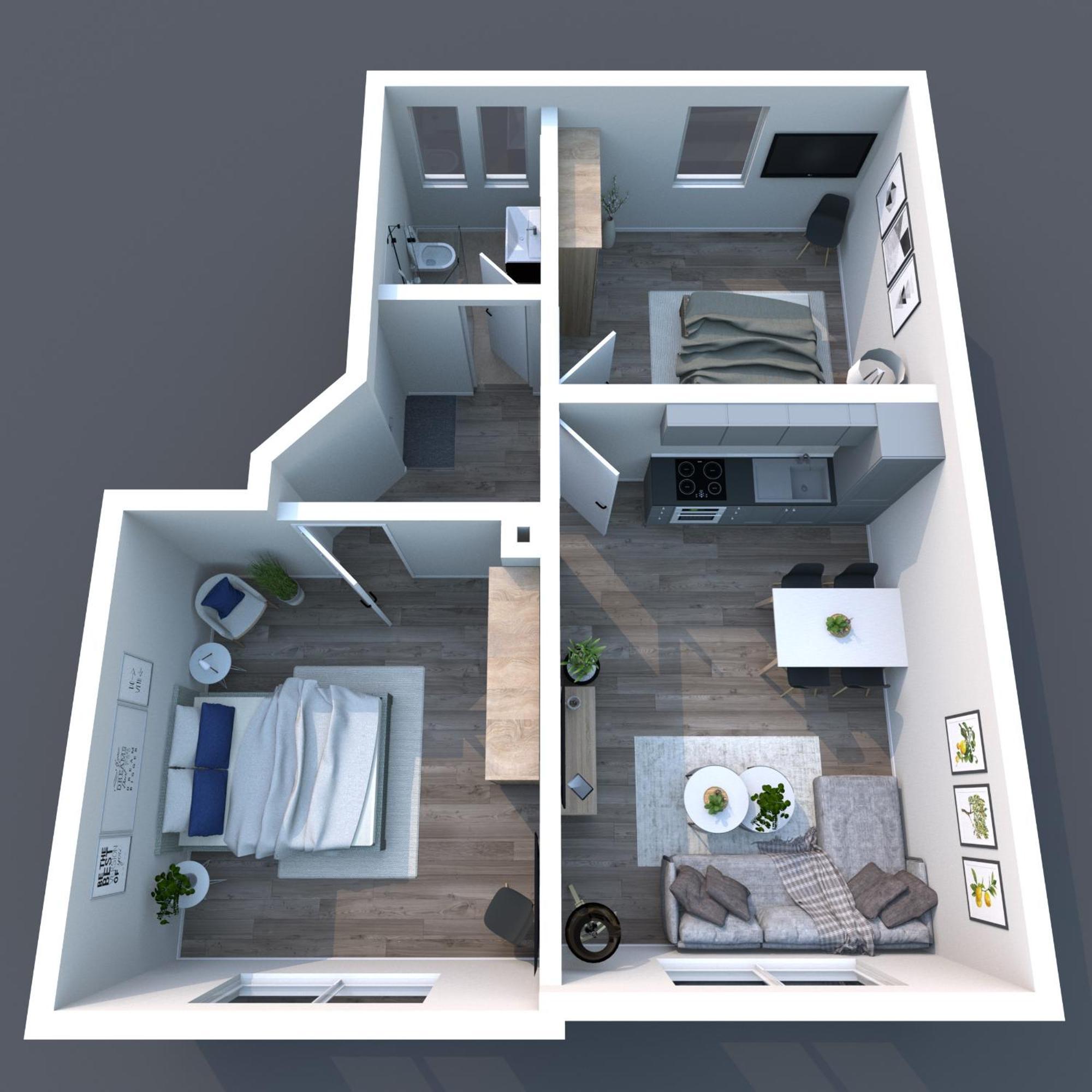 Ferienwohnung Manito Im Haus Jade Winterberg Bagian luar foto
